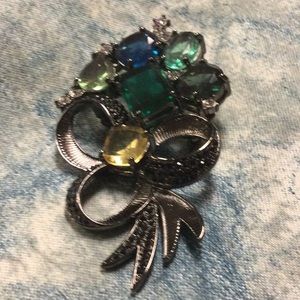 Avon Floral Statement Pin